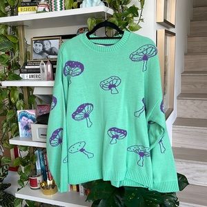 Oversized Mushroom Sweater
